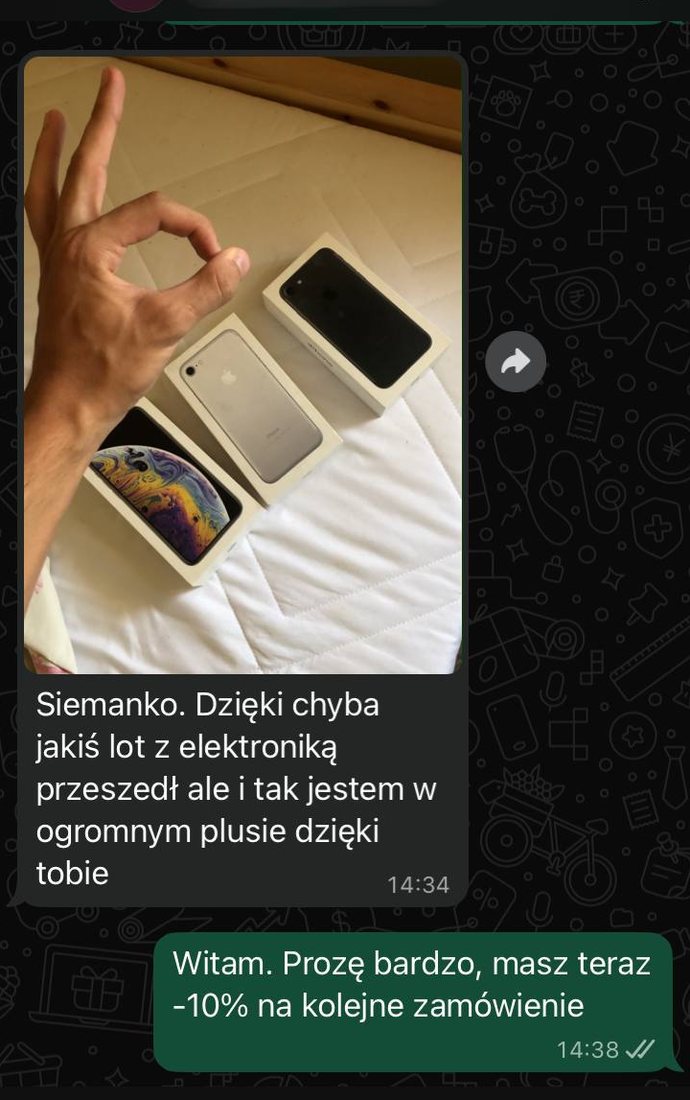 Opinia klienta