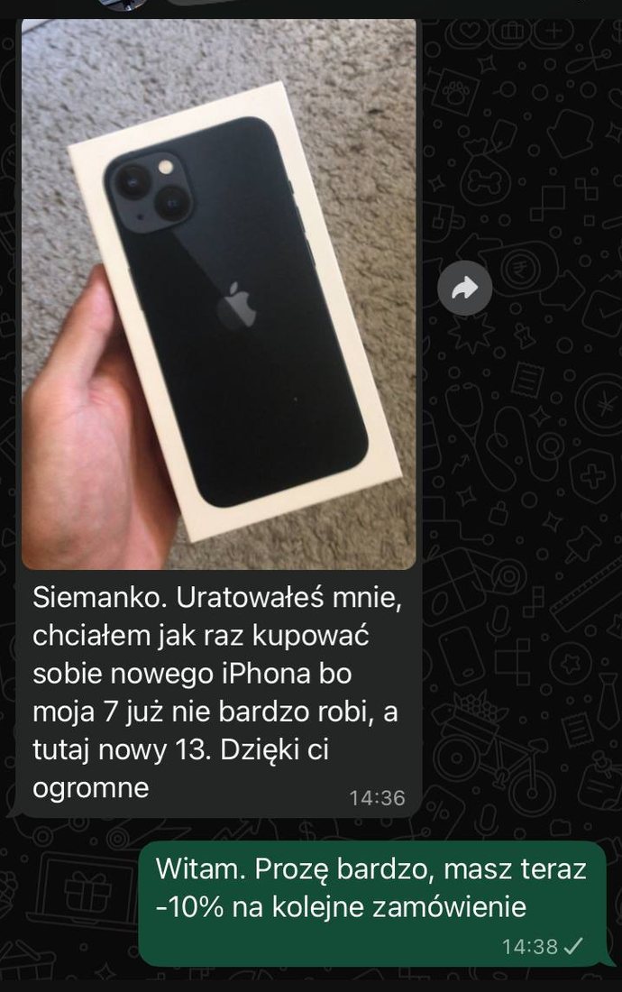 Opinia klienta